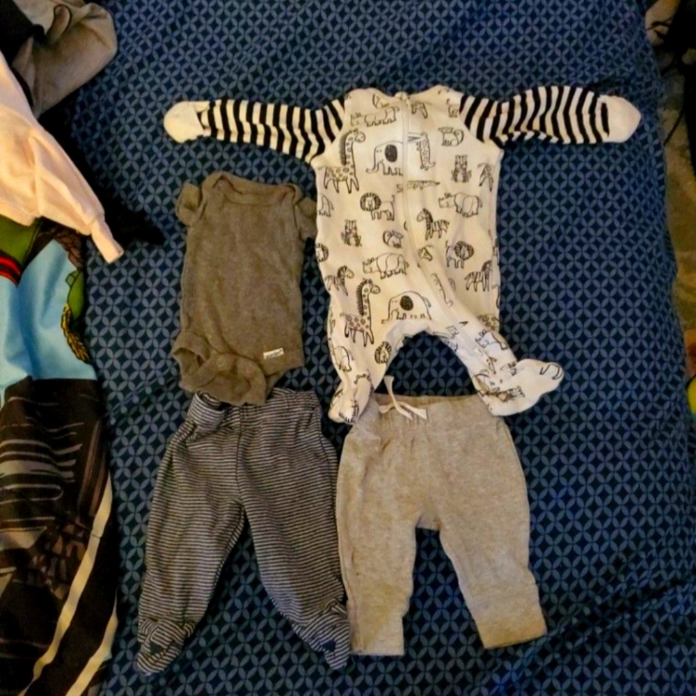 Newborn boy clothes